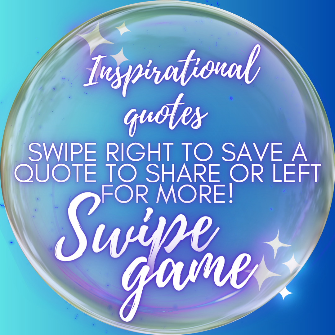 Quotes swipe game