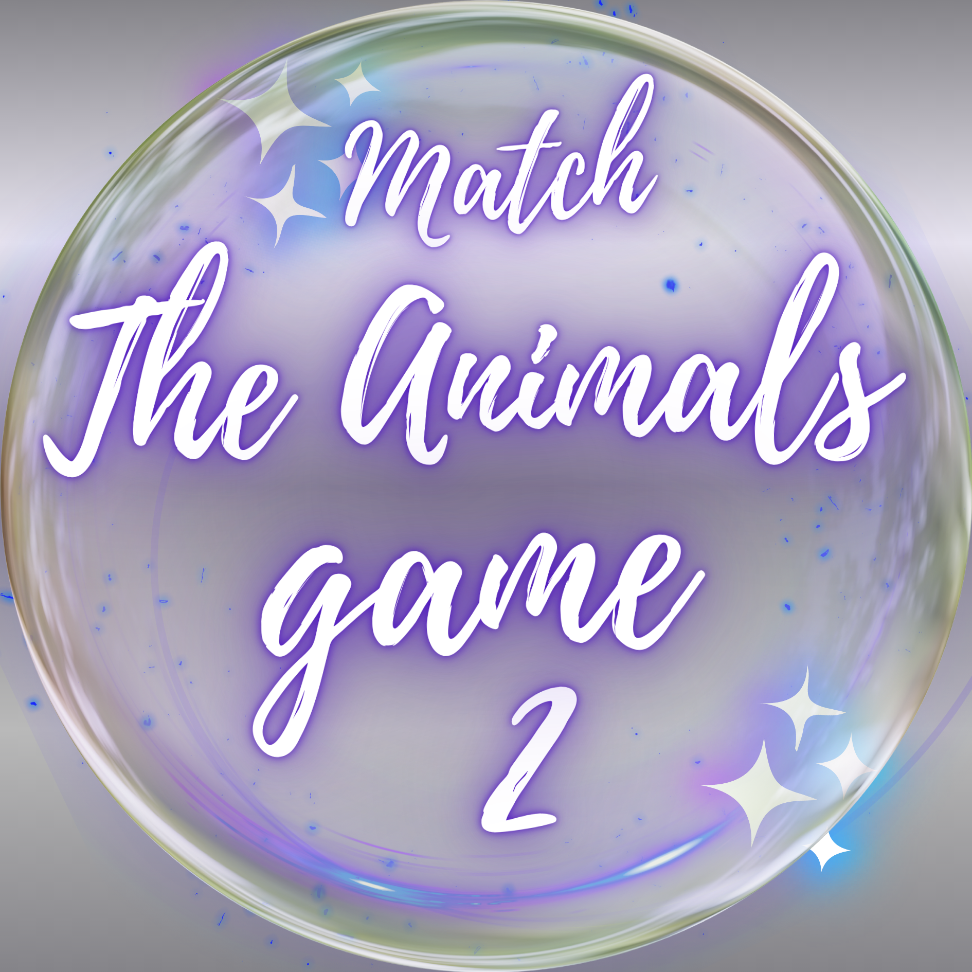 Animal match game