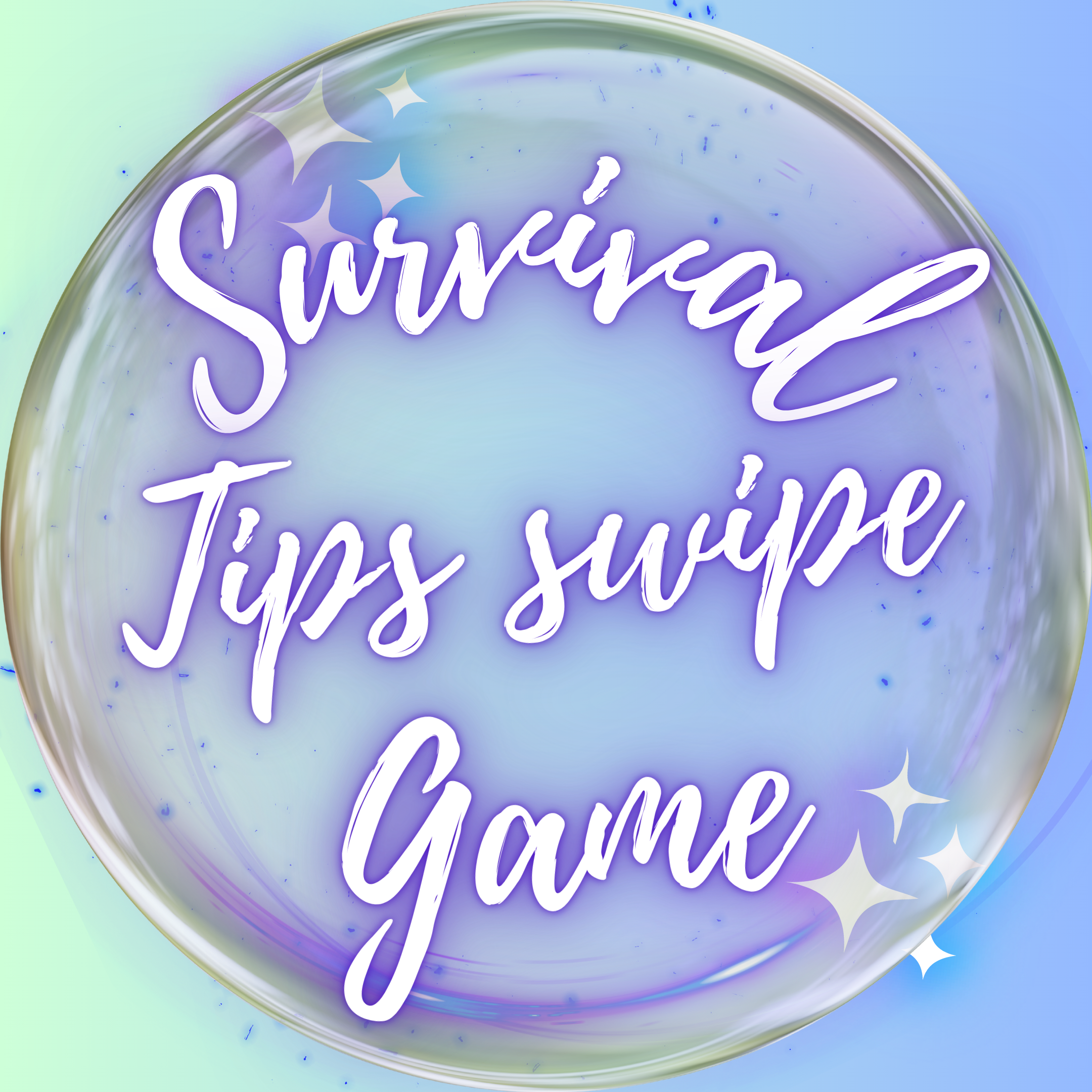 Survival tips swiping game